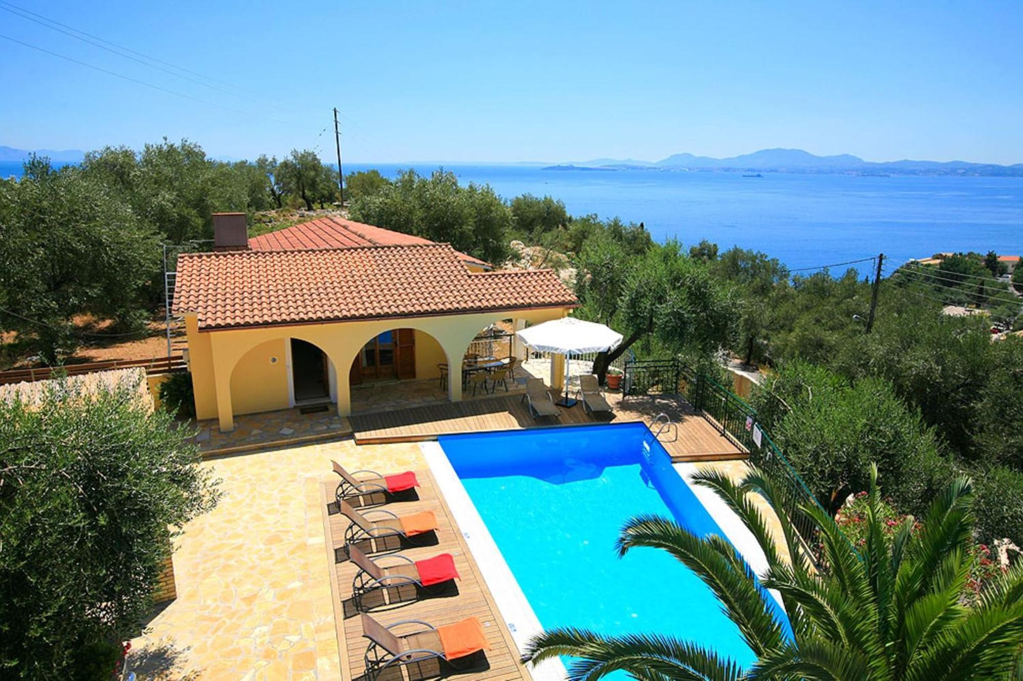 Villa Nitsa Signature Villa In Exquisite Northeastern Corfu Greece Nisaki  Bagian luar foto
