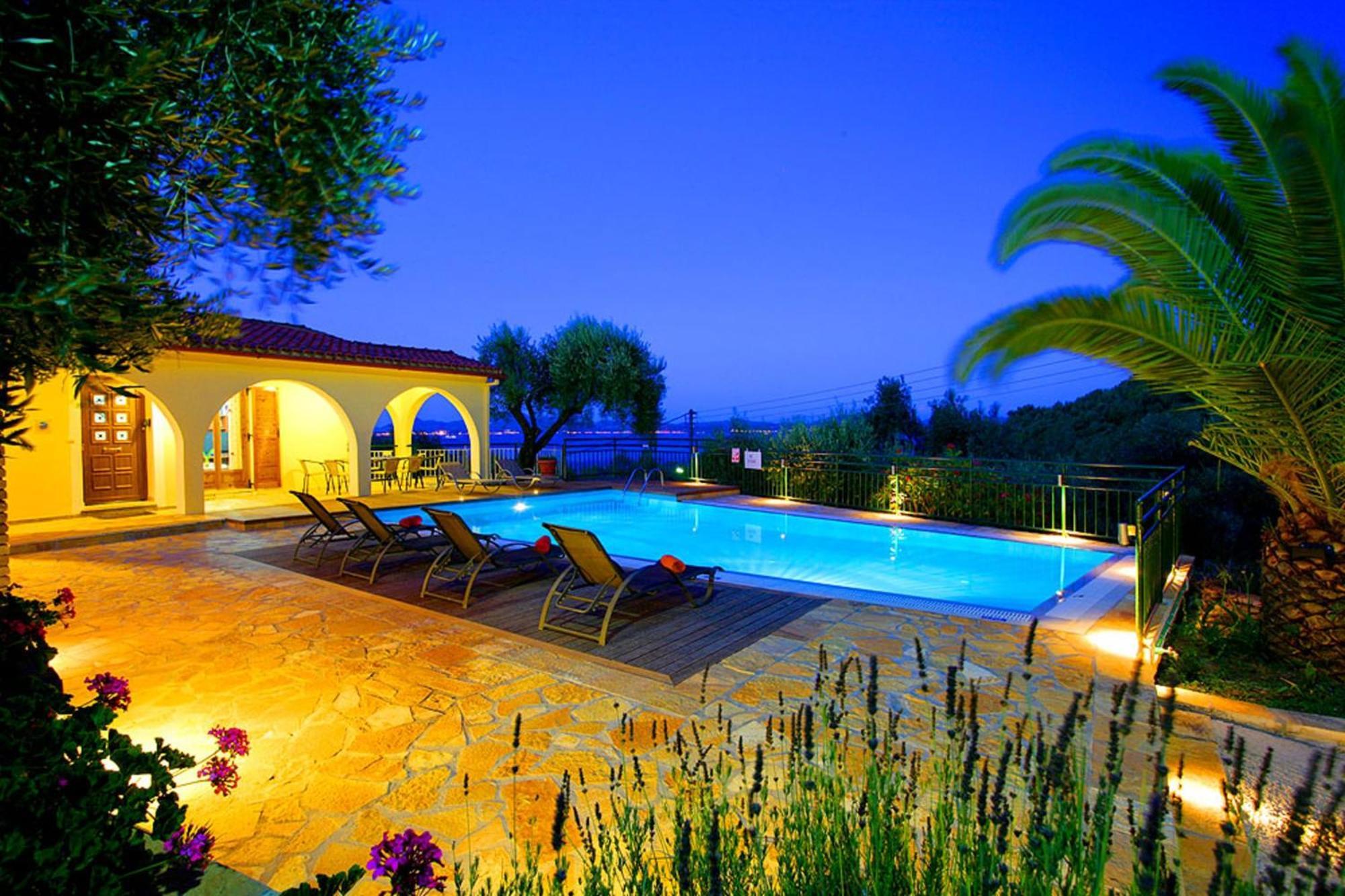 Villa Nitsa Signature Villa In Exquisite Northeastern Corfu Greece Nisaki  Bagian luar foto